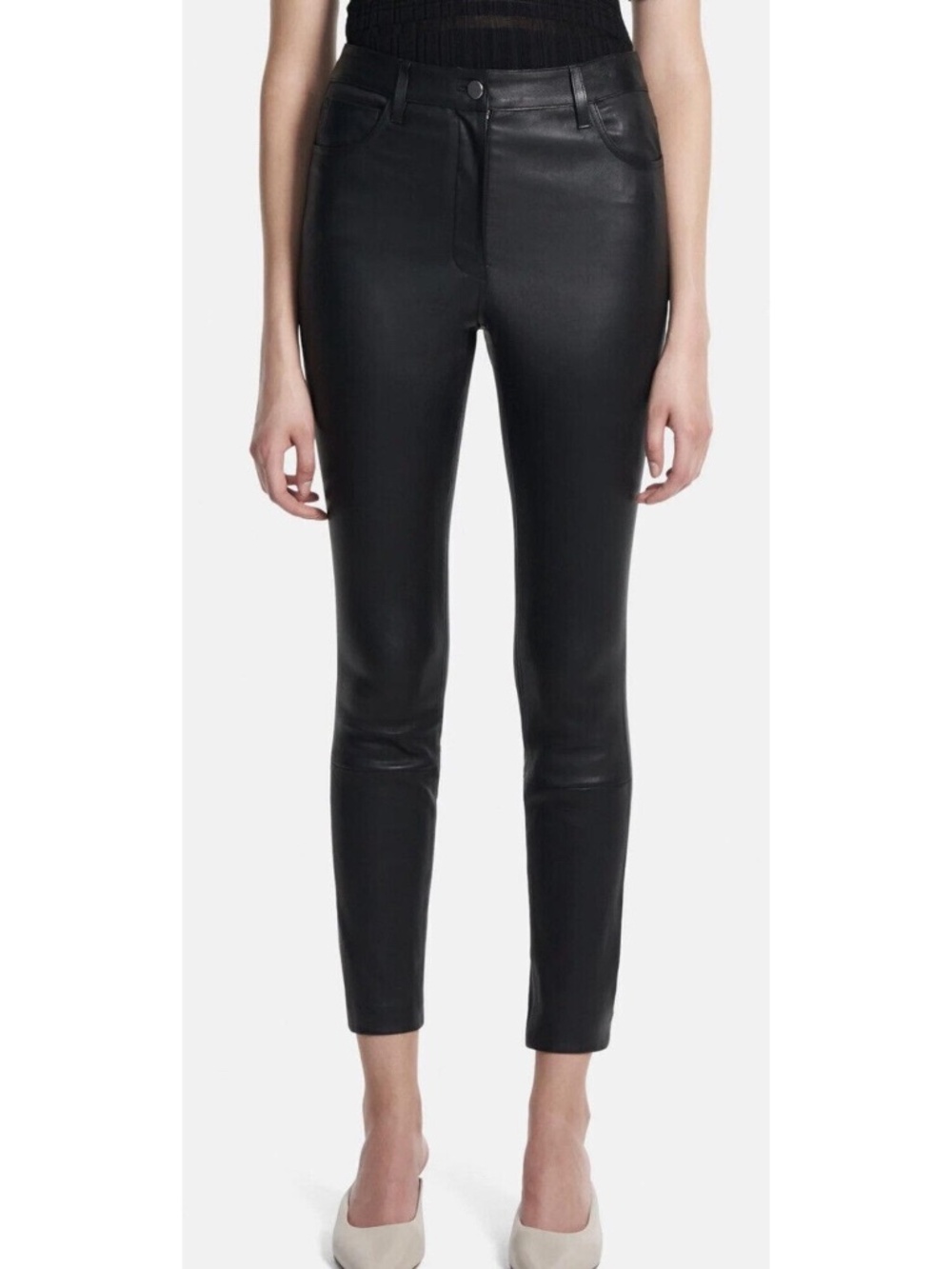 Theory‎ Bristol 5-Pocket Leather Pants